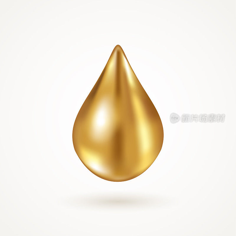 Gold drop oil